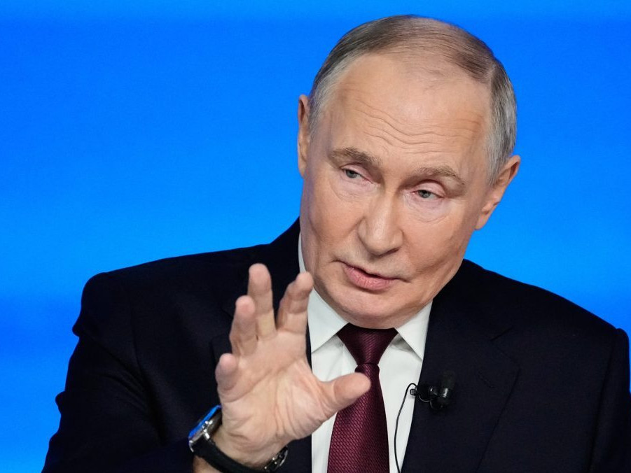 Ruský prezident Vladimir Putin.