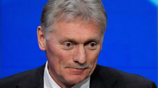 Hovorca Kremľa Dmitrij Peskov.