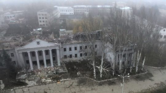 Pokrovsk na Ukrajine