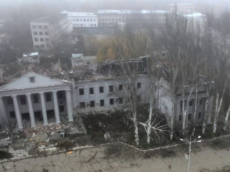 Pokrovsk na Ukrajine