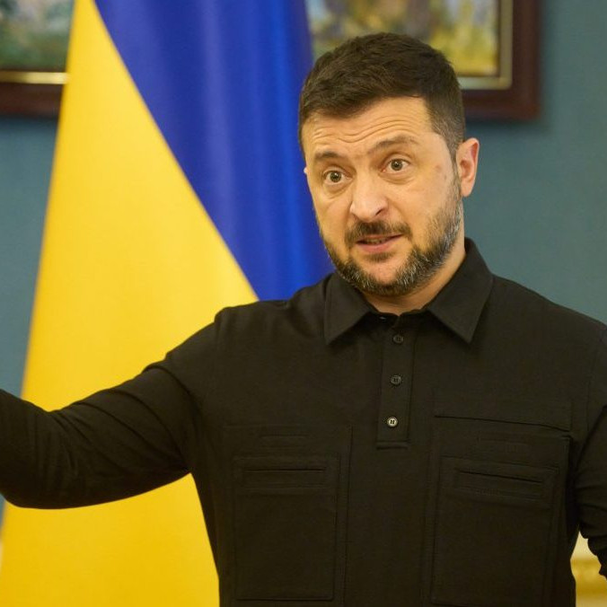 Ukrajinský prezident Volodymyr Zelenskyj.