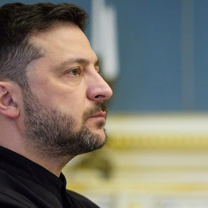 Ukrajinský prezident Volodymyr Zelenskyj.