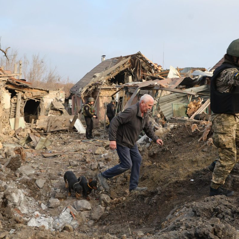 ruský útok na Ukrajine