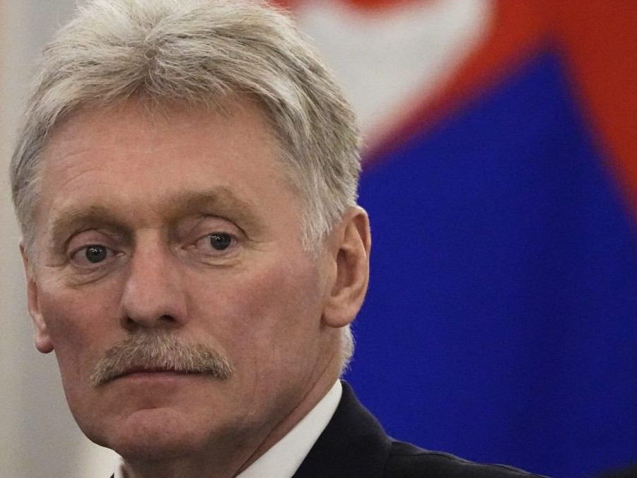 Hovorca Kremľa Dmitrij Peskov.