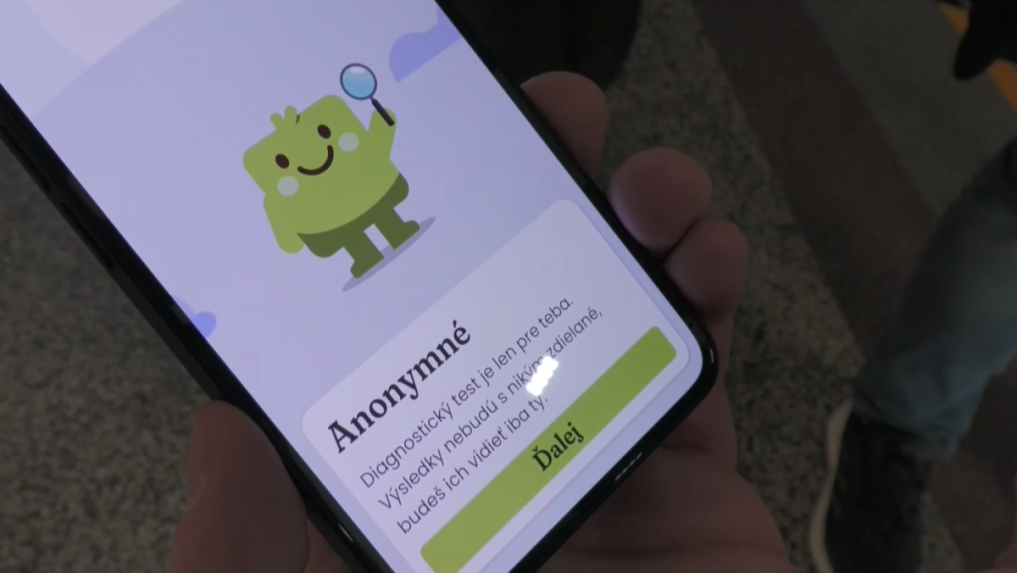 Na snímke aplikácia k duševnému zdraviu.