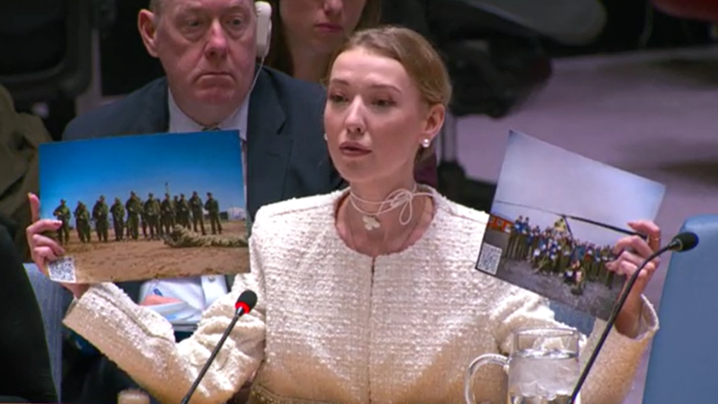 Na snímke expertka z ukrajinského centra pre ľudské práva Kateryna Raševská.