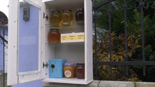 Sociálny experiment sa podaril: Včelári pri Nitre zaviedli samoobslužný predaj medu. Funguje už roky bez jediného problému