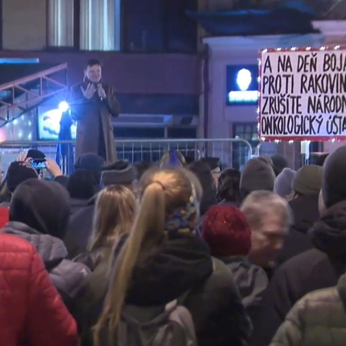 Pochod organizovala SaS spolu s PS, KDH a mimoparlamentnými Demokratmi.