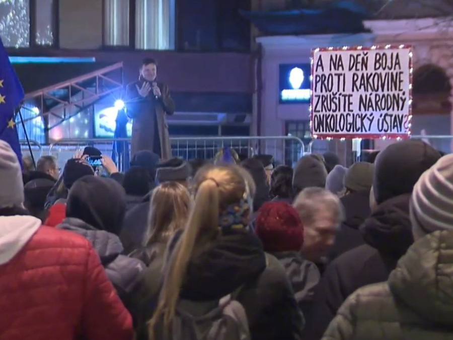 Pochod organizovala SaS spolu s PS, KDH a mimoparlamentnými Demokratmi.