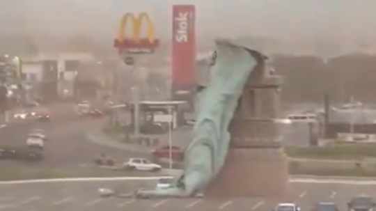 Socha Slobody v Brazílii