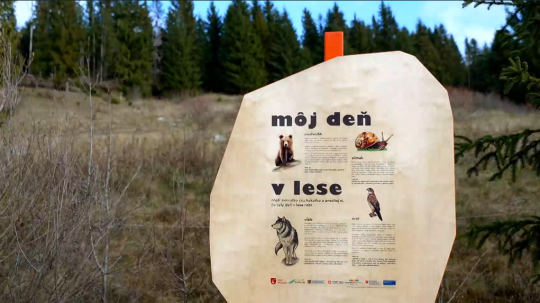 Na snímke turistický chodník.