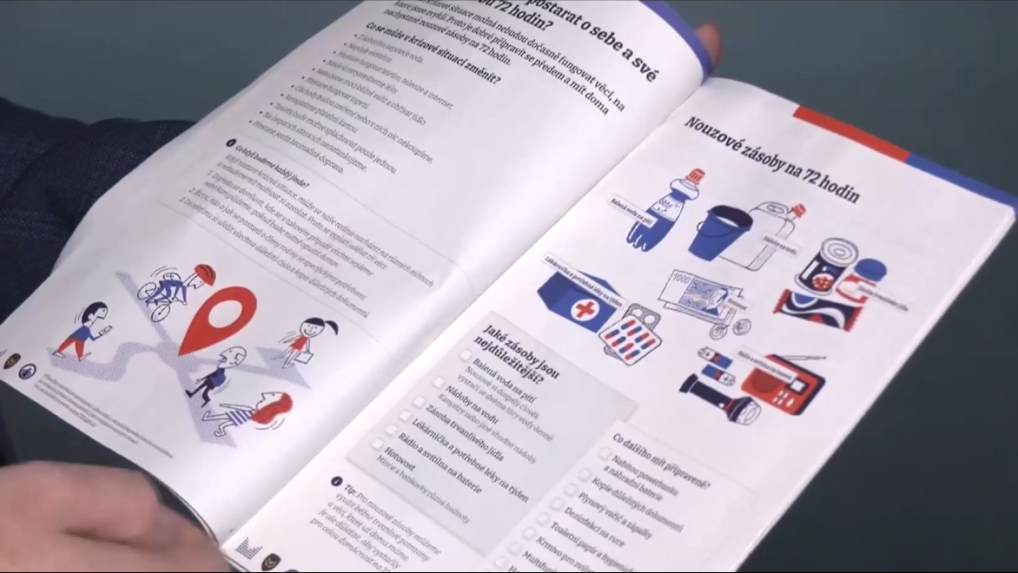 Príručka 72 hodín.