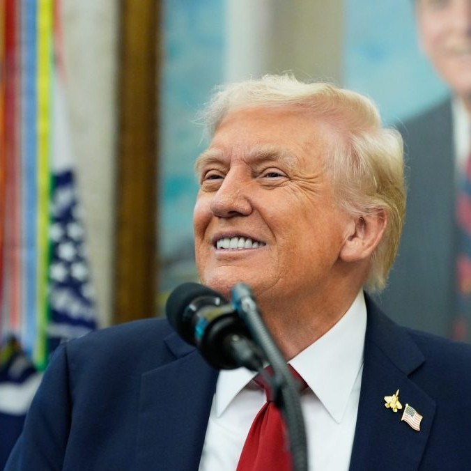 Na snímke Donald Trump.