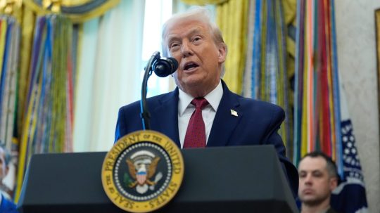 Americký prezident Donald Trump.