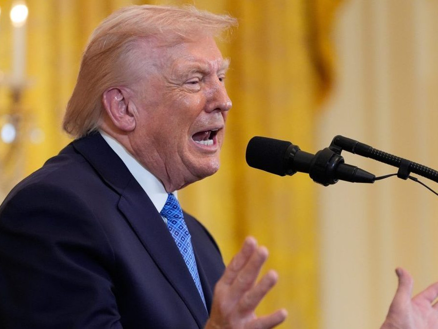 Na snímke americký prezident Donald Trump.