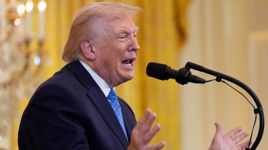 Na snímke americký prezident Donald Trump.