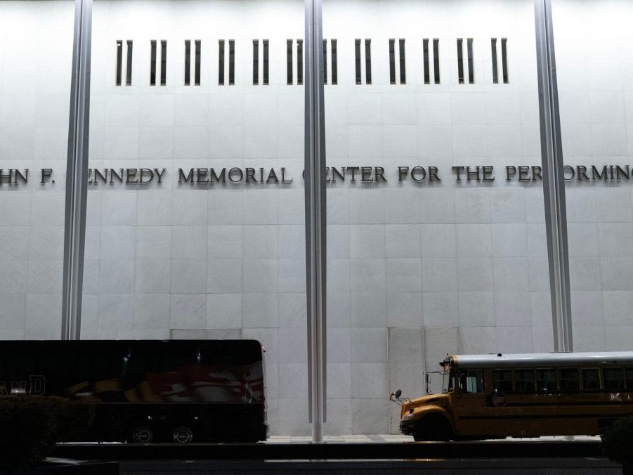 Umelecké centrum Johna F. Kennedyho vo Washingtone.