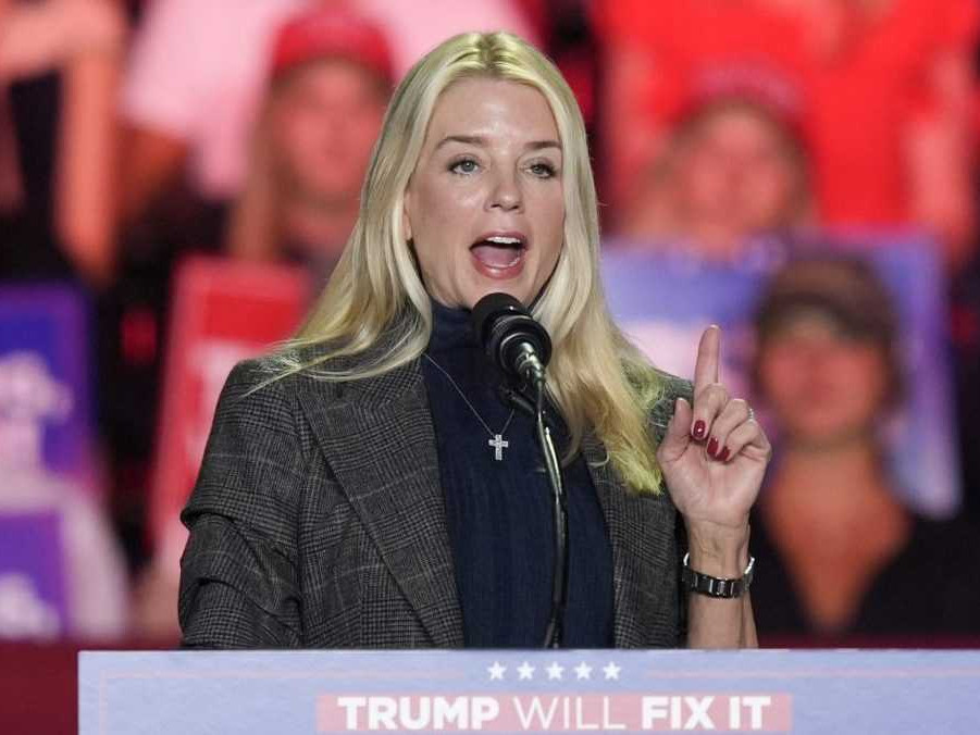 Nominantka na ministerku spravodlivosti USA Pam Bondiová.