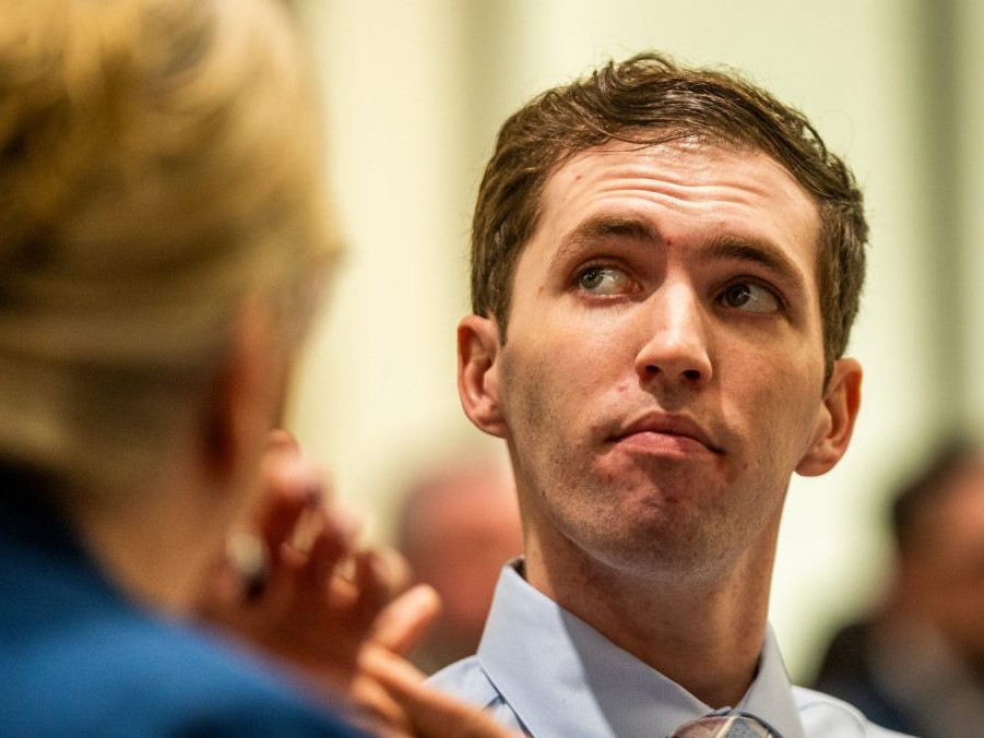 Na snímke Tyler Robinson.