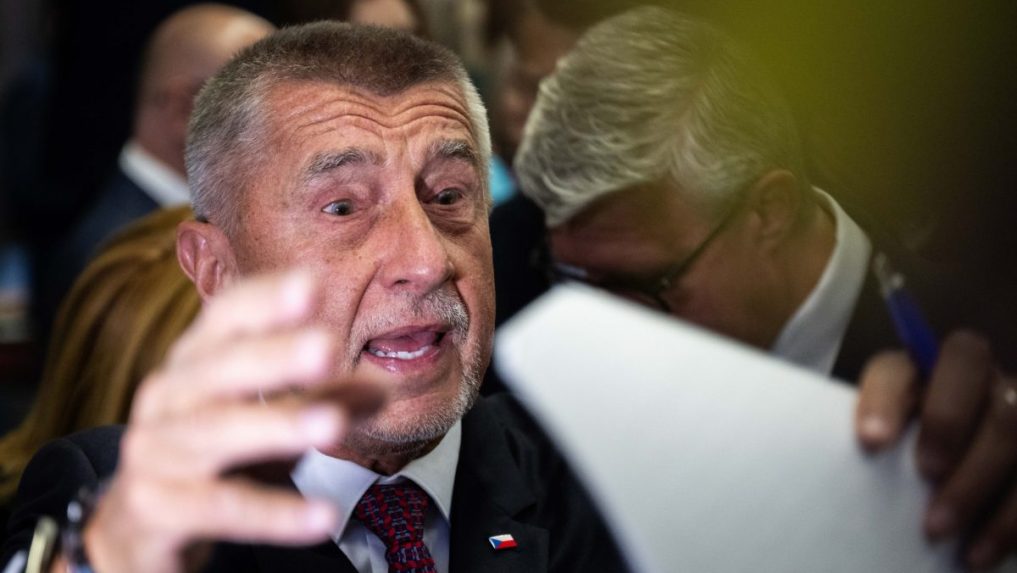 Na snímke Andrej Babiš.