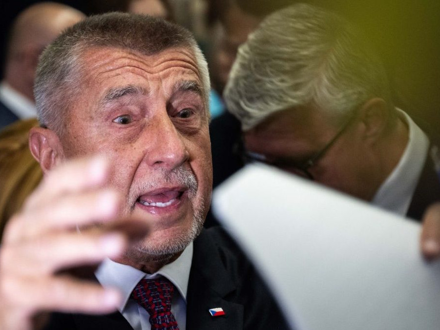 Na snímke Andrej Babiš.