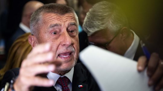 Na snímke Andrej Babiš.