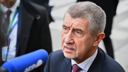 Na snímke Andrej Babiš.