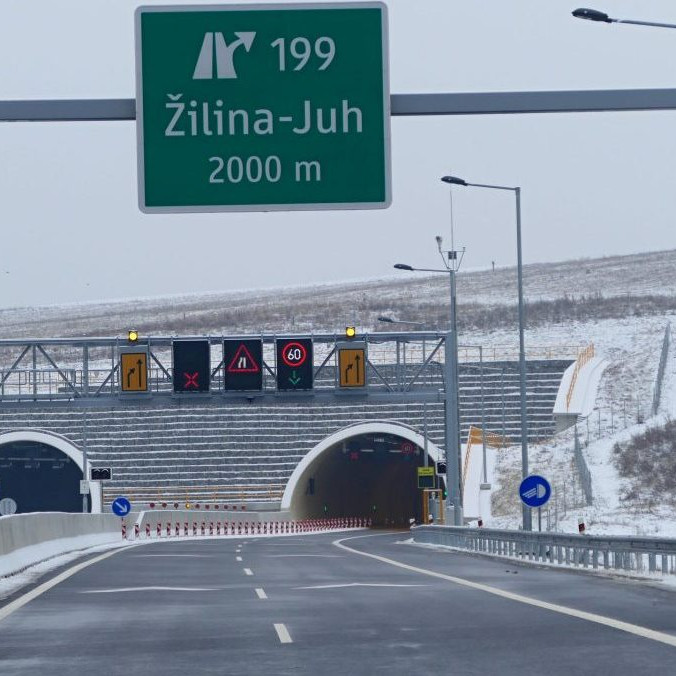 Úsek diaľnice D1 Hričovské Podhradie – Lietavská Lúčka.