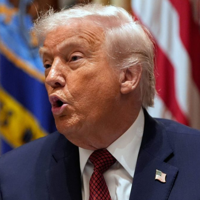 Na snímke Donald Trump.