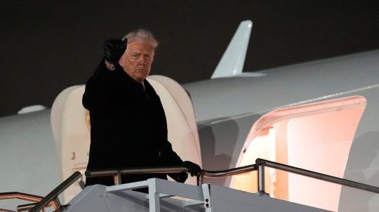 Na snímke Donald Trump.