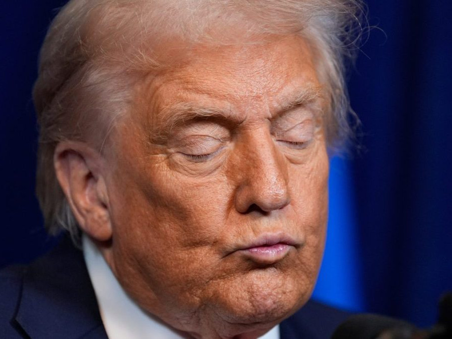 Na snímke Donald Trump.