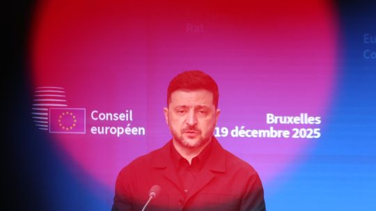 Ukrajinský prezident Volodymyr Zelenskyj.