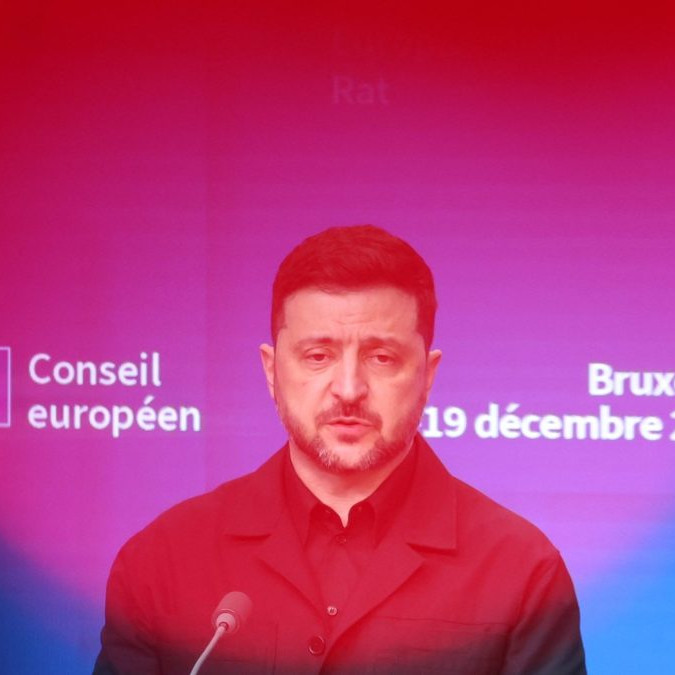 Ukrajinský prezident Volodymyr Zelenskyj.