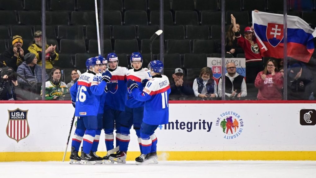 Slováci postúpili do štvrťfinále MS do 20 rokov