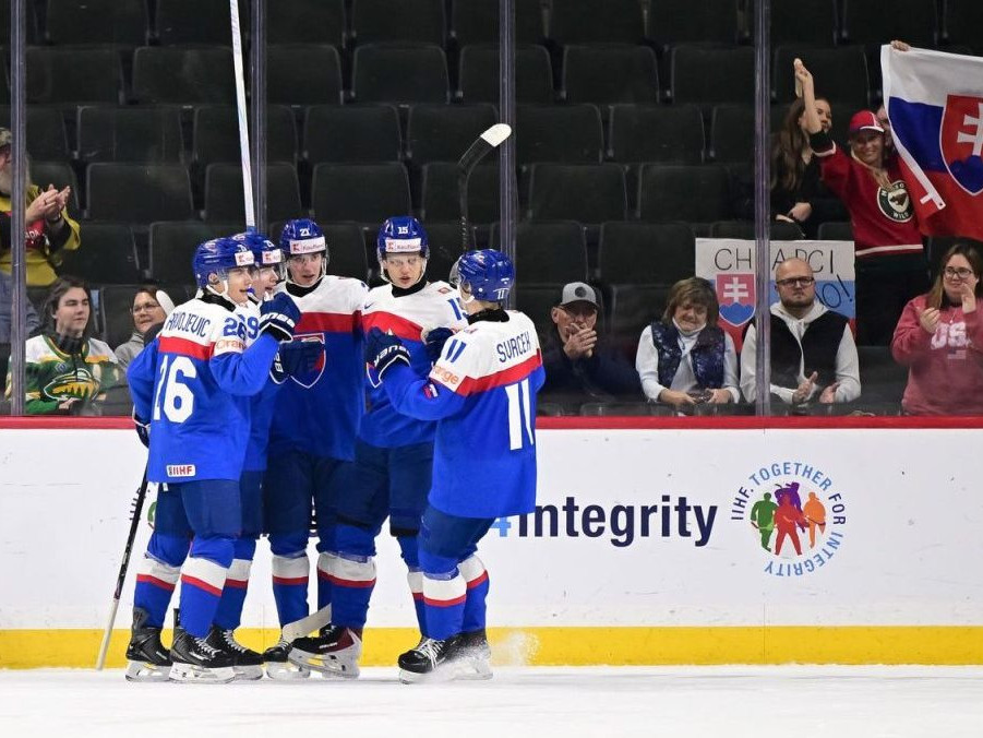 Slováci postúpili do štvrťfinále MS do 20 rokov