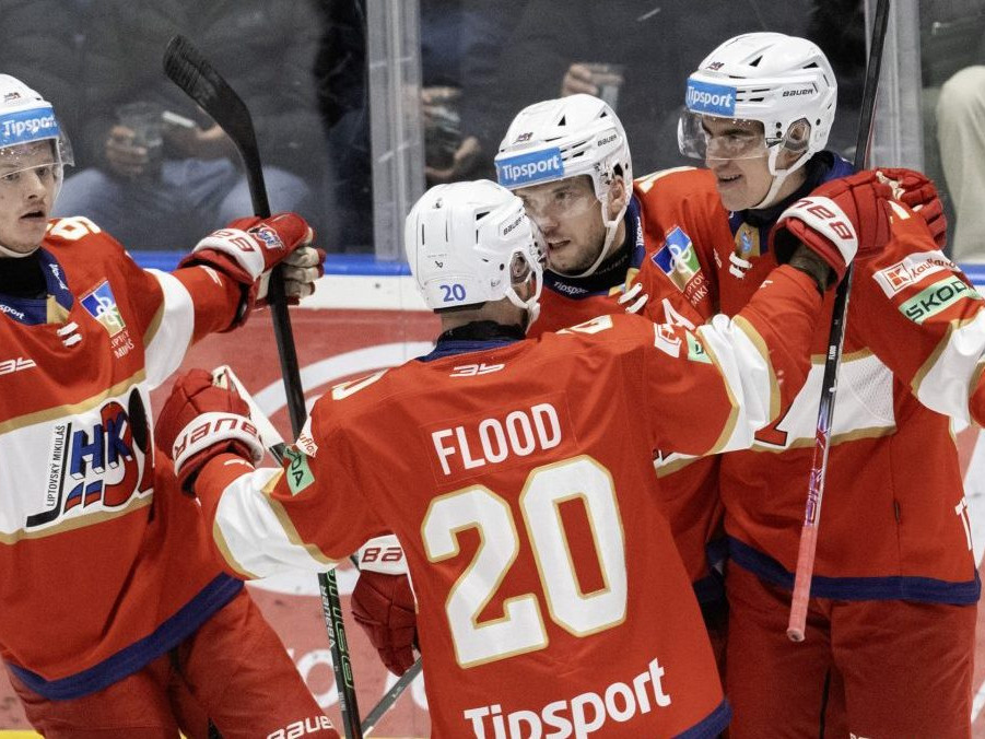 Na snímke hráči Liptovského Mikuláša.