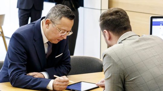 Na snímke Ladislav Kamenický.