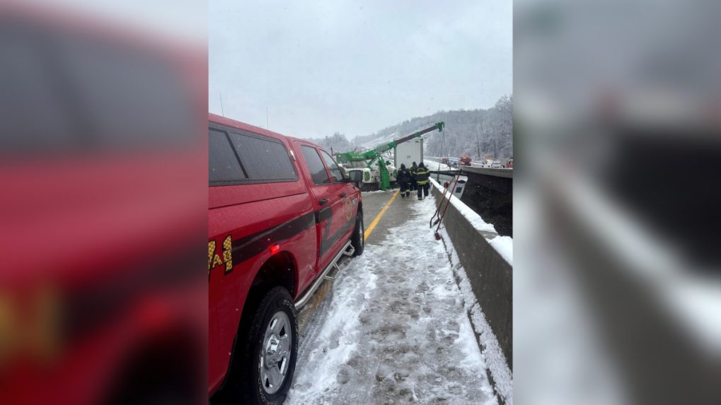 Záchrana nákladiaku.