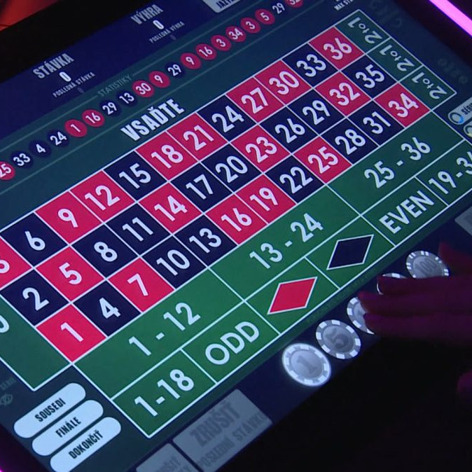 elektronická ruleta