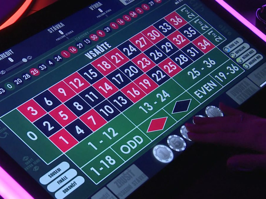 elektronická ruleta