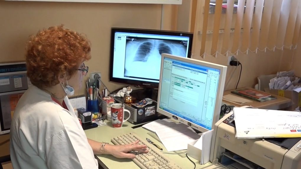 lekárka v ambulancii