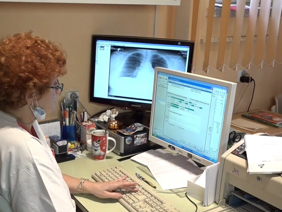 lekárka v ambulancii