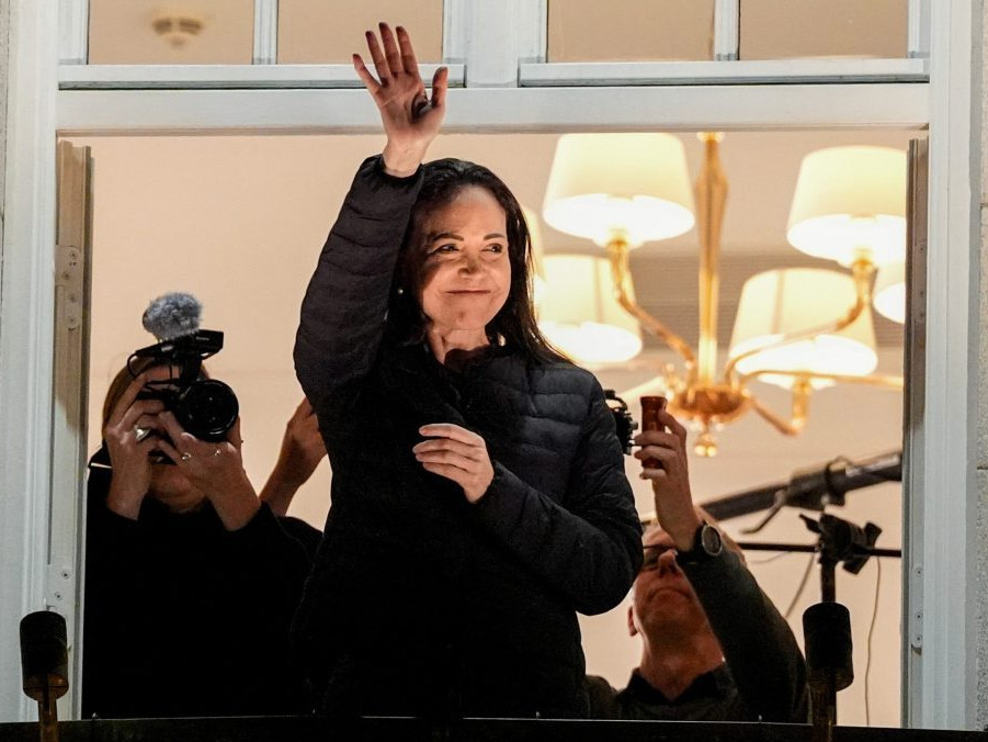 Na snímke María Corina Machadová.