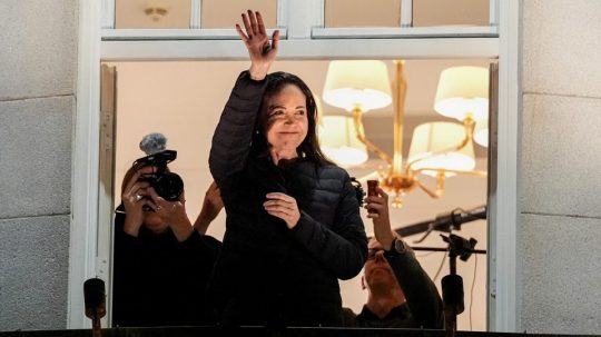 Na snímke María Corina Machadová.