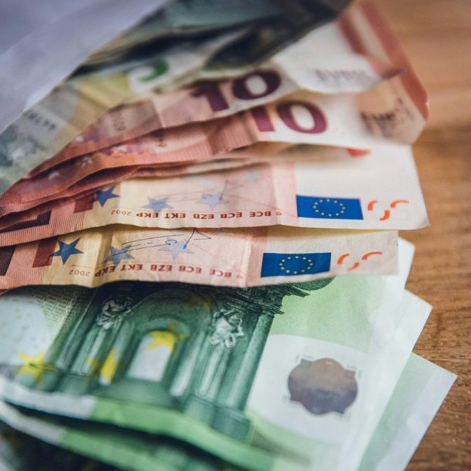 Ilustračná snímka peňazí.