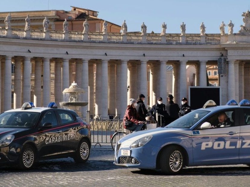 Ilustračná snímka talianskej polície.