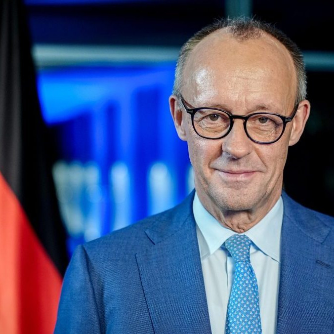 Na snímke Friedrich Merz.