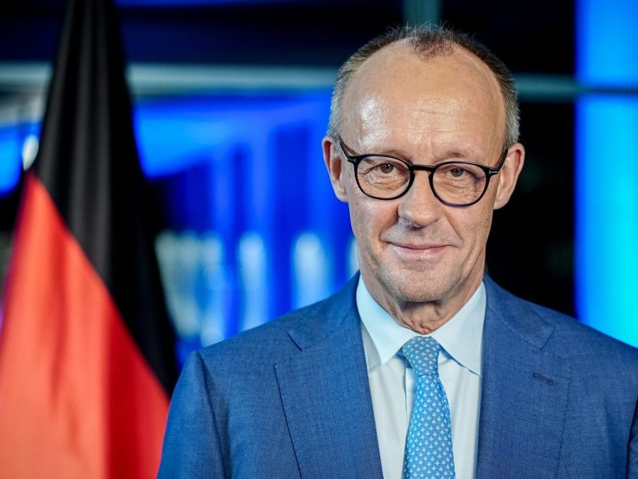 Na snímke Friedrich Merz.