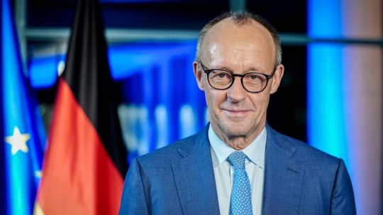 Na snímke Friedrich Merz.