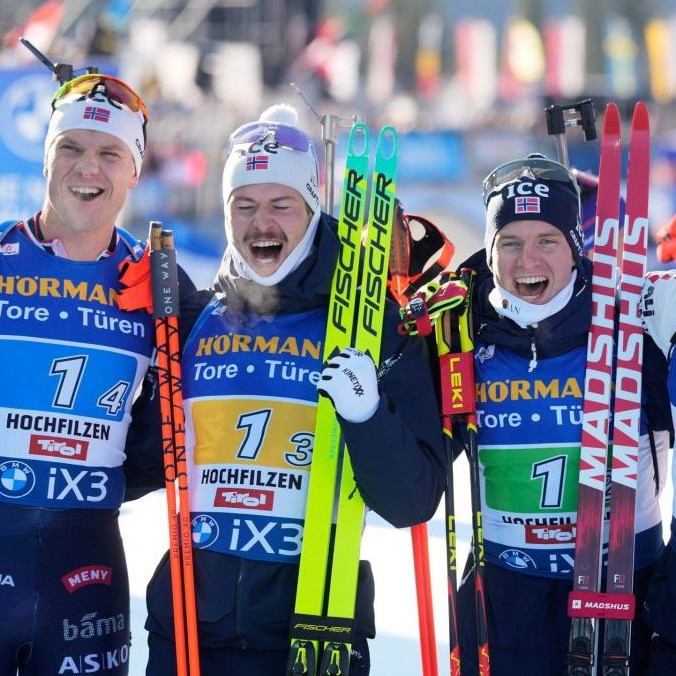 Víťazné nórske kvarteto.